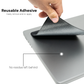 DriveMate - External Hard Drive Case - SSD Holder for Laptop - Portable Hard Drive Holder - Fits Most Drives, Airpods, Airtag, Cords, Sunglasses, Smartphones - Reusable Adhesive Pocket Pouch - Black