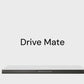 DriveMate - External Hard Drive Case - SSD Holder for Laptop - Portable Hard Drive Holder - Fits Most Drives, Airpods, Airtag, Cords, Sunglasses, Smartphones - Reusable Adhesive Pocket Pouch - Black