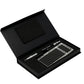 EtchPass kit featuring durable stainless steel cards and precision engraving pen in a sleek black box